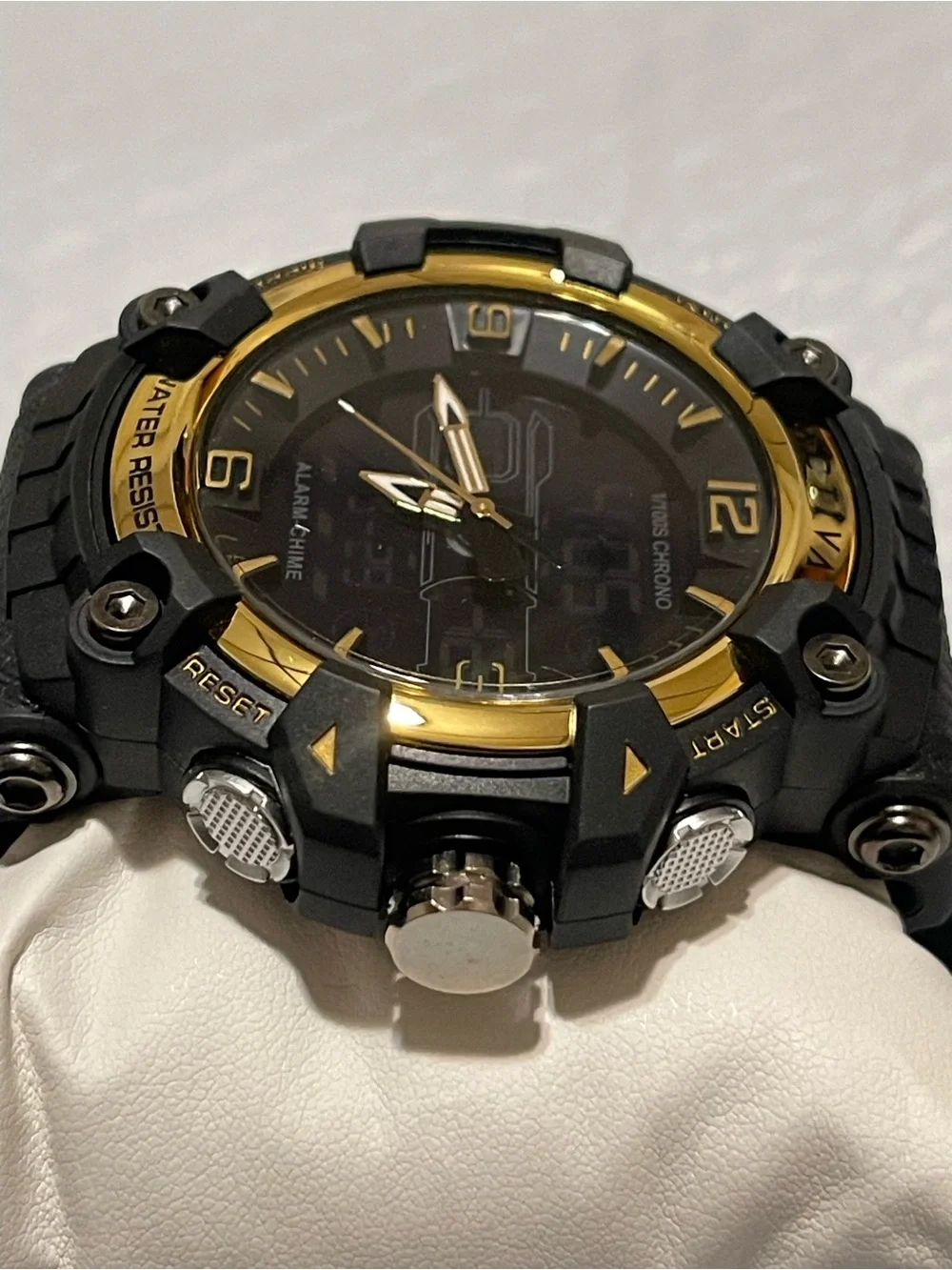 Activa Ardus X Invicta Analog Digital Men's Watch - 58mm. Black Gold new